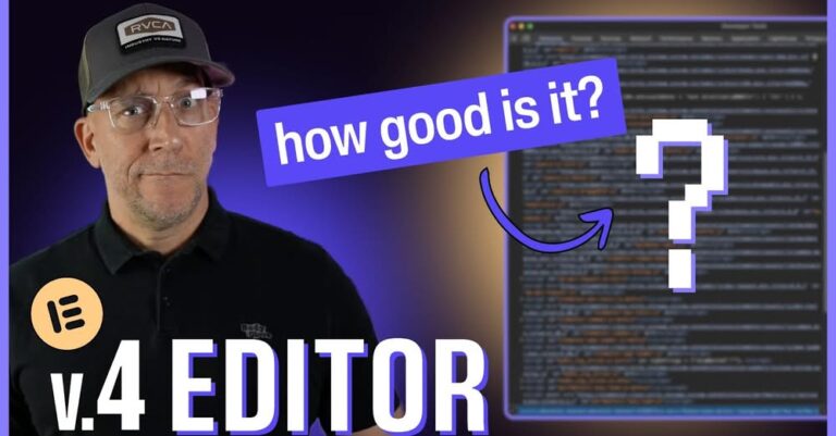 elementor new editor progress report