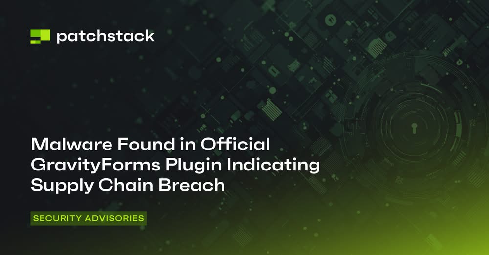 gravity forms supply chain breach