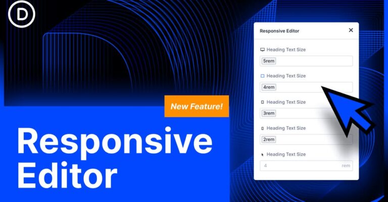 divi 5 responsive editor