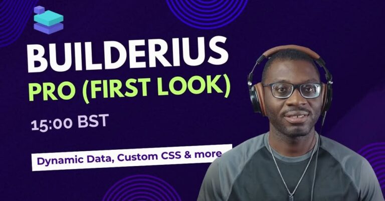 builderius first look