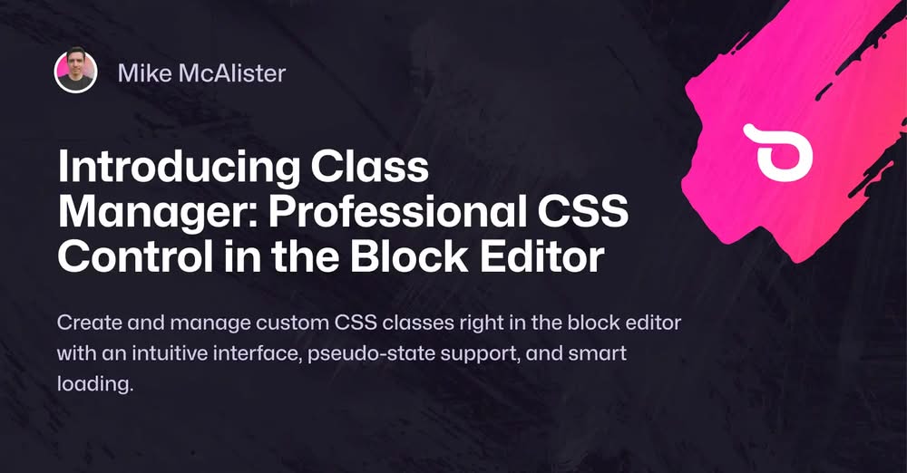 ollie theme class manager