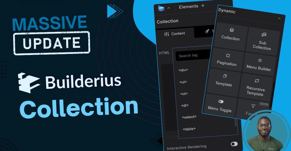 builderius collections update