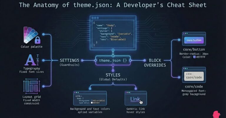overview of theme json