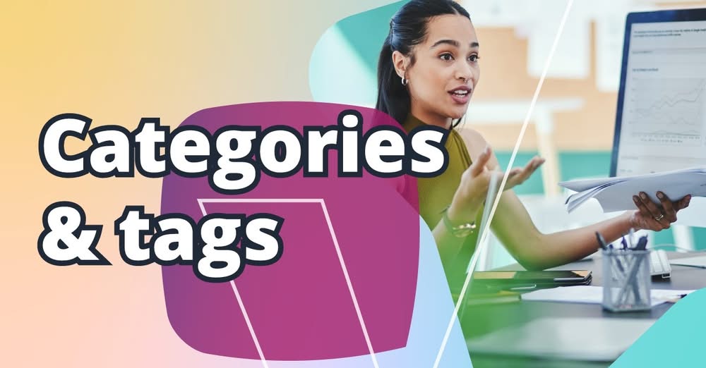 difference between categories and tags