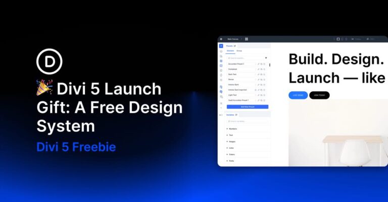 free divi design system