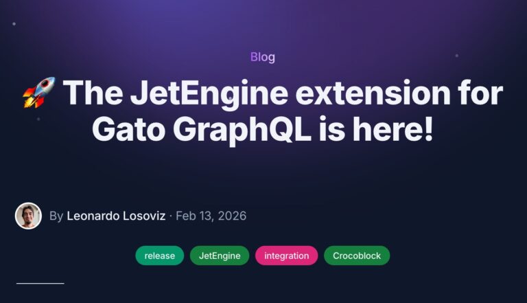 gatographql jetengine