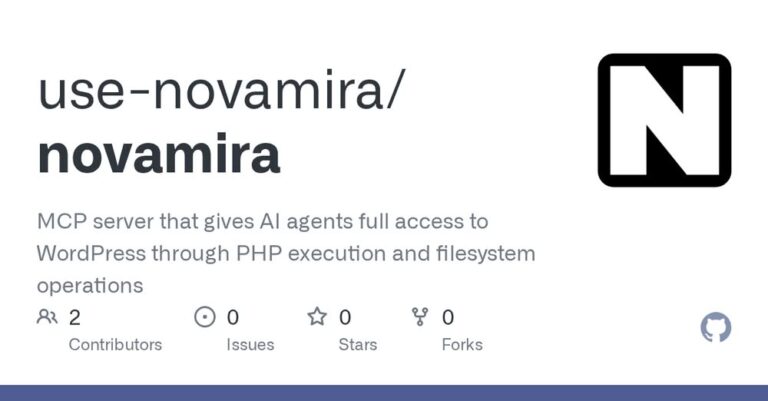 novamira mcp server