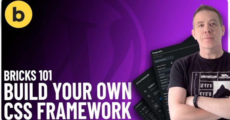 build a bricks css framework