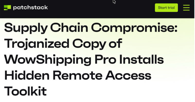 wowshipping supply chain attack