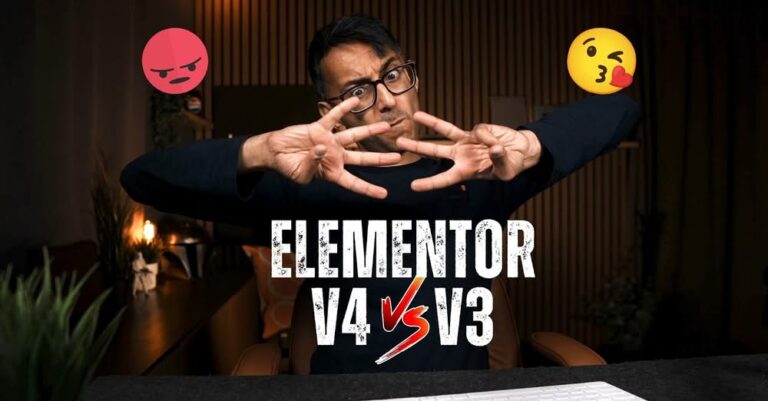 elementor v3 vs v4