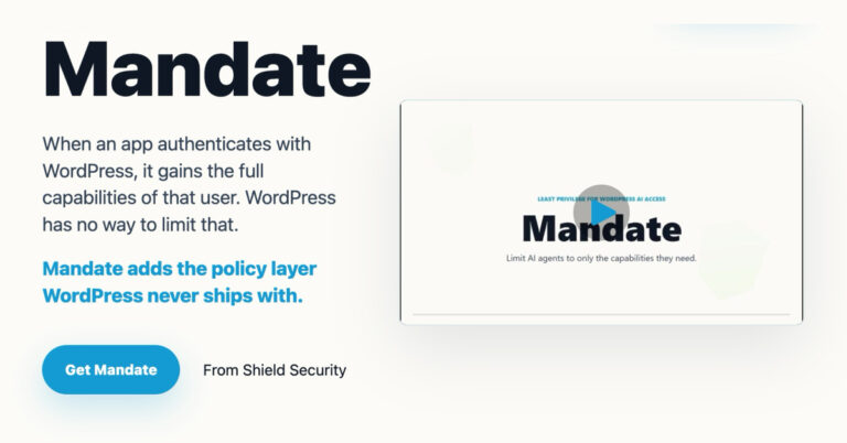 mandate plugin