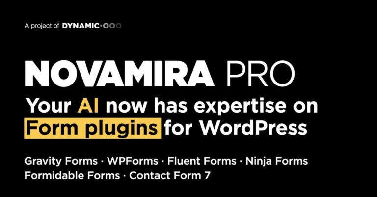 novamira pro forms support