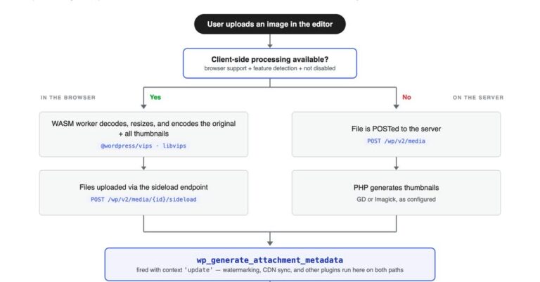 media processing in the browser