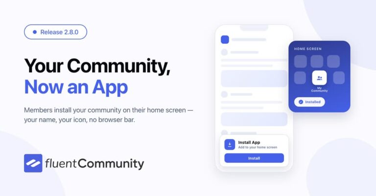 fluentcommunity pwa