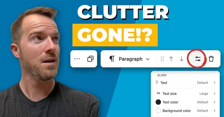 gutenberg toolbar reimagined
