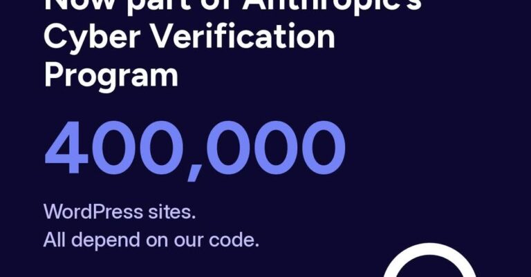 seopress accepted in anthropic cyber verification program